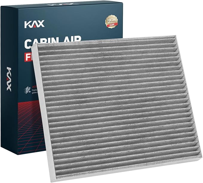 KAX Cabin Air Filter, CF12283 Replacement for Chrysler Pacifica 2017-2023,Voyager 2020-2022, Grand Caravan 2021-2022, Replace 68308950AB，w/Activated Carbon Air Filter
