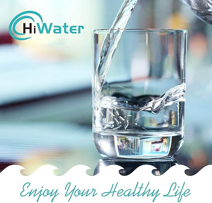 Hiwater Replacement for Brita Filters, Pitchers, Dispensers, NSF 42 Certified Pitcher Water Filter, Compatiable with Brita Classic OB03, Mavea 107007, 35557, and More (Pack of 4)