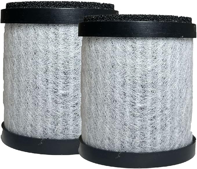 Nispira Filter Replacement For CALODY E-L2 Easycare CleanLight KeySmart Portable Car Air Purifier 3-in-1 HEPA Activated Carbon, 2 Packs
