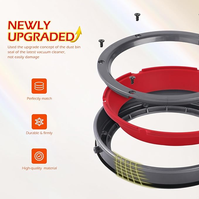 Sealing Ring Replacement for Dyson Outsize Series SV16 SV29 Vacuum Cleaner V11 Outsize / Gen5 Outsize/Plus/Absolute/Absolute Extra/Total Clean/Origin Models Canister Replacement Parts 970423-01