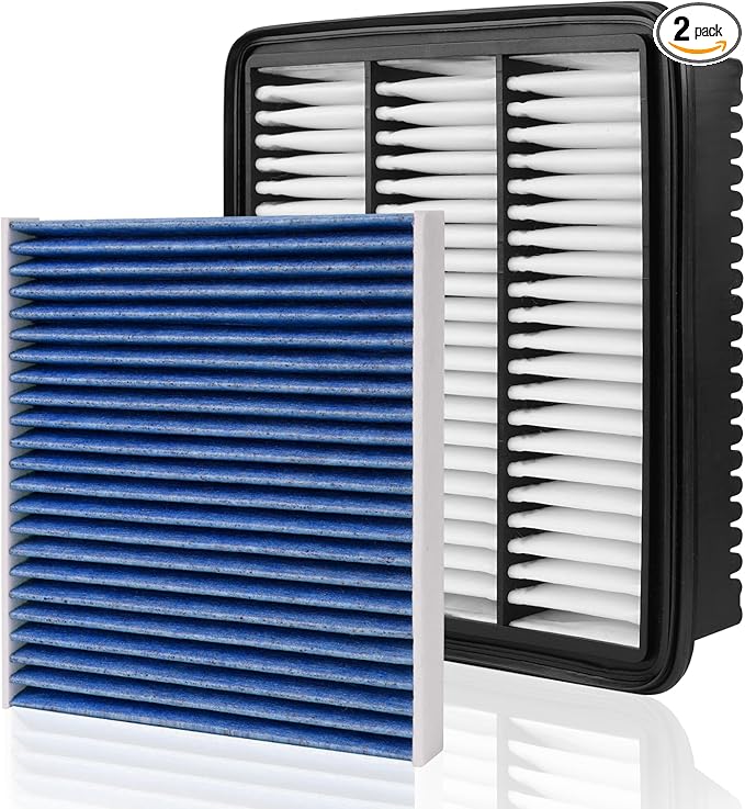 Cabin & Engine Air Filter Fit for Hyundai Elantra 2021-2026 L4 1.6L, Elantra 2021-2026 L4 2.0L, Elantra N 2022-2026 L4 2.0L Air Filter Replace#97133L1000 28113AA100 (NOT FOR HYBRID!)