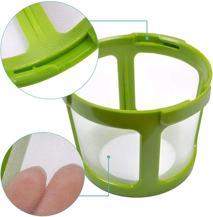 KEEPOW Replacement Filters Compatible with Bissell Pet Hair Eraser Hand Vacuum Cleaner Models 1782 17823, Part 160-8653 160-8654 1608653 1608654, 1 Pack