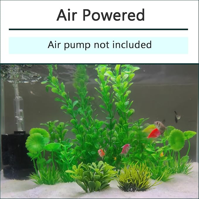 AQUANEAT Aquarium Sponge Filter Breeding Fry Betta Shrimp Nano Fish Tank 4pcs (Small up to 10Gal)