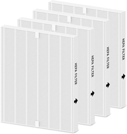 Colorfullife 4 Pack AP-1512HH True HEPA Replacement filter H13 Compatible with Coway Airmega AP-1512HH Air Purifier and Airmega 200M Air Purifier, Item NO #3304899 (4 HEPA Filters)