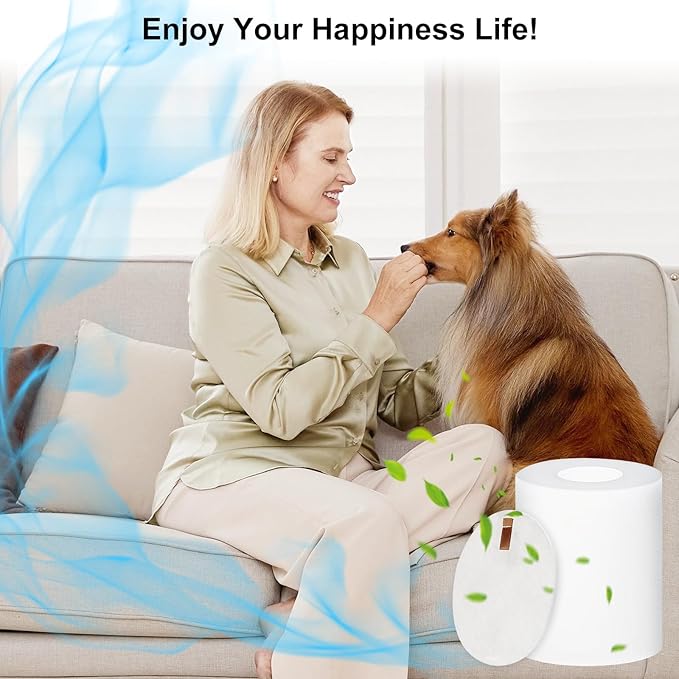 AirClean Parts RV1001AE Pre-Motor Foam Replacement Filter Compatible with Shark IQ Robot Vacuum R101AE RV1001AE UR1005AE Vacuum Cleaner (8 Pack)