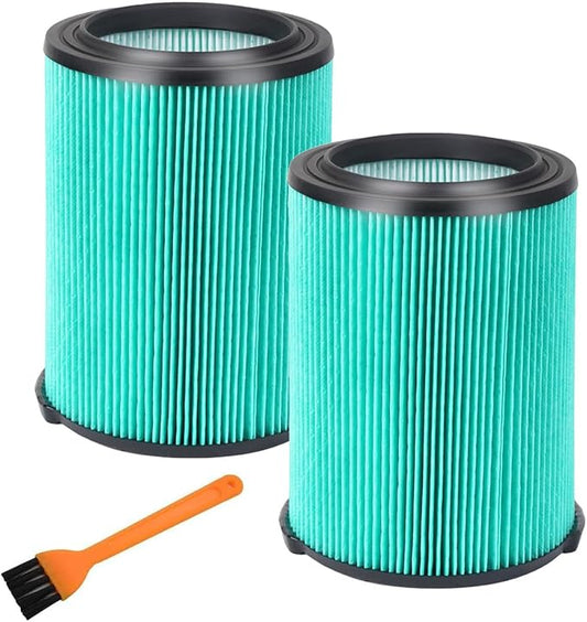 VF6000 5-Layer Replacement Filter Shop Vac 5-20 Gallon Wet Dry Vacuums WD5500 WD0671 WD6425 WD7000 WD1280 WD1851 WD1680 WD1956 RV2400A 1400RV RV2600B, Fit for Husky 6-9 Gallon Vacs