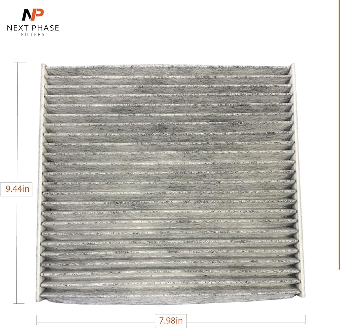 Carbon Cabin Air Filter Replacement - Pack of 1 - Made in USA - Compatible with Various Buick, Cadillac, GMC & Chevrolet Models. Replaces O.E. 22743911, 13356916, CF185, 13356914, 13508023, 23288085