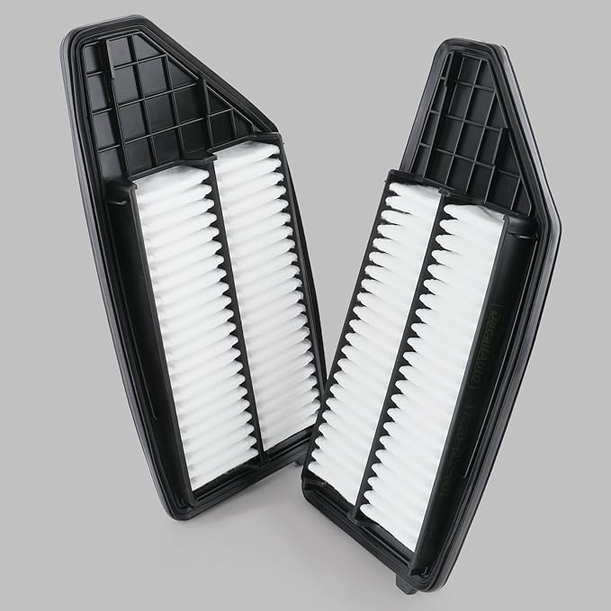 2pcs Engine Air Filter Set for Honda Insight 1.5L Hybrid 2019 2020 2021 2022; Replace 17220-6L2-A01, XA11673