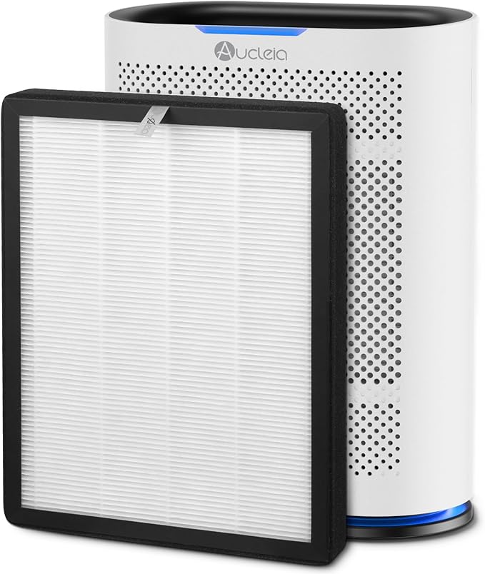 Original True HEPA Filter for KQ-36/KQ-36A,H13 Larger 3-Stage Filtration, Removes Dust Pets Hair Smoke Odor and More,Air Cleaner for 99.99% Allergies