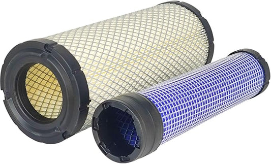 Outer Inner Air Filter Set 40007575 40514270 Compatible with LS i3030 i3040 MT235E MT335H MT340HC G3033H G3038H R3029 R3039 R4010 R4020 R4041 R4047 XG3032 XG3037 XR3032 XR3135 XR3140 Tractor