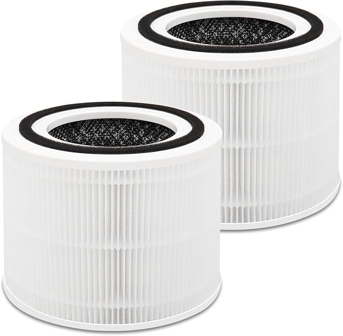 2 Pack 240 True 14 Replacement Filter Compatible with 240 A-ir Cleaner Purifier, 3-in-1 HP-14 Filter Replacement with Activated Carbon Filter,Fit For Pur-oair 14 Air Purifier