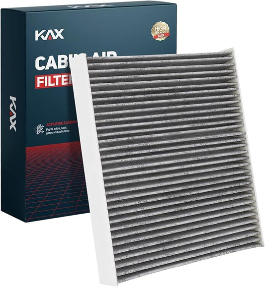 KAX Cabin Air Filter, CF11643 Replacement for Jetta 2019-2021, Tiguan 2018-2021, Atlas 2018-2021, Golf 2015-2021, w/Activated Carbon Passenger Compartment Air Filter