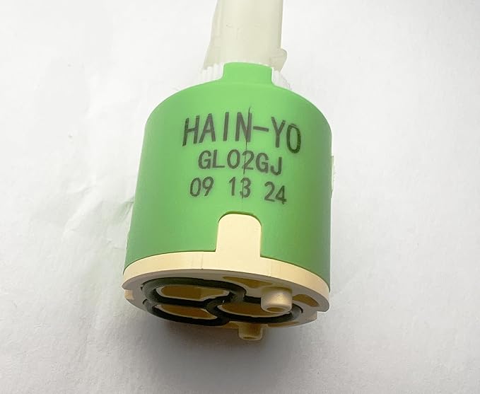 HAIN-YO GL02GJ 25mm Faucet Ceramic Disc Cartridge Replacement Compatible with Single Handle Faucet Valve for Pfister 9740740 Avalon/Treviso 26/529 Series,Kohler Kitchen Faucet GP1093674,CUPC Certified