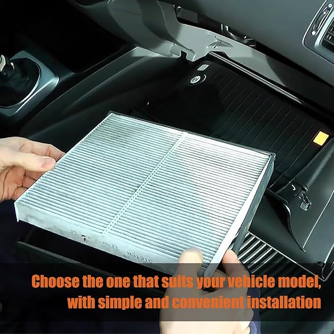 Engine & Cabin Air Filter For PASSPORT (2019-2023), PILOT (2016-2022), RIDGELINE (2017-2023), MDX (2016-2020), Replacement for CA12061, CF10134, 80292-SDA-A01