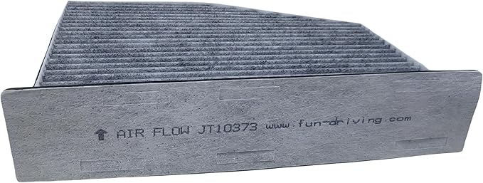 JTCAF10373 Cabin Air Filter for CF10373, CF3201, CAF1800C, CF1126, AFC1355, CAF2007C, 4489, PC5586C-P, PC-81, C35586, C35586, 1K0819644B