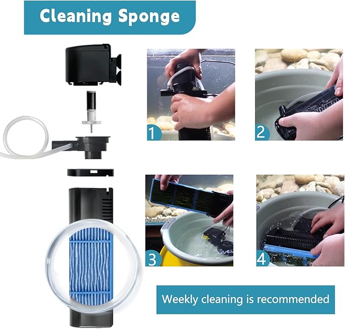 600GPH Cold Plunge Filter, UV Sterilzer for 300-1000 Gallon Cold Plunge, Cold Pond Ice Bath Tub Filte, Small Pool Filter with Green Cleaning Machine Pool for Cold Pod Ice Bath Tub Hot Tub Water Clea