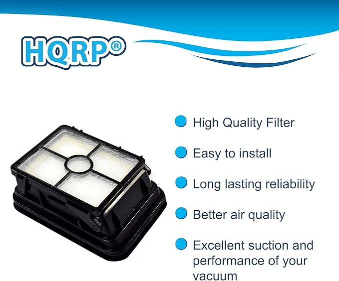 HQRP 2-pack Filter compatible with Bissell 2328, 2305, 2305K, 2303, 2306A, 2306, 23062, 23068 CrossWave Pet Pro Multi-Surface Wet Dry Vac Vacuum Cleaners