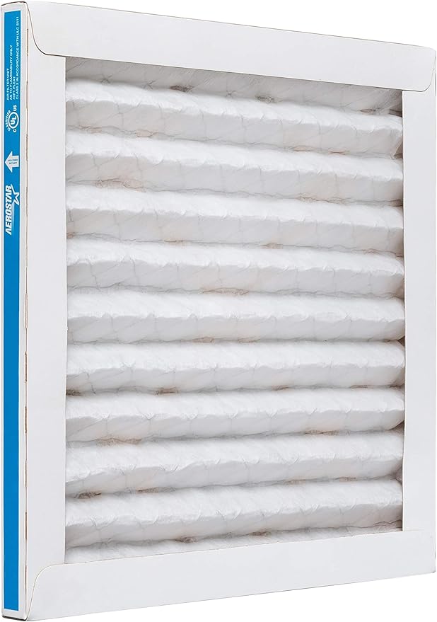 14x14x1 AC and Furnace Air Filter by Aerostar - MERV 11, Box of 2