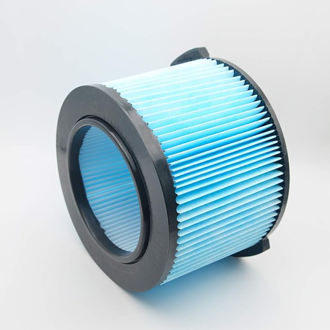 EZ SPARES Replacement for Ridgid VF3500,Wet Dry Shop Vac Filter Hepa,3-Layer Filter for Ridgid WD3050 WD4070 WD4522 Attachment,Fine Dust and Dirt,(Degerming Blue)