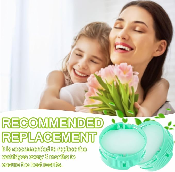 Odor Neutralizer Cartridge Replacement for Shark Vacuum Cleaner, Compatible with AZ3000 AZ3002 HZ3000 HZ3002 IZ862H IZ562H ZD550, 6pcs Green Original, 1.5 inches, HEPA, VACUUM FILTER, Filter