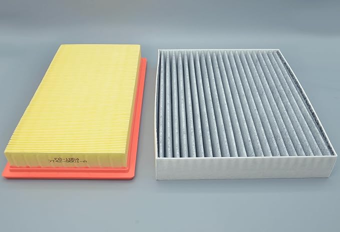 Cabin and Engine Air Filter Kit for 2020-2023 Ford Explorer, 2020-2023 Lincoln Aviator, 2020-2024 Police Interceptor Utility, selected models Replace FA1884 7T4Z9601A FP89 JX6Z9601A