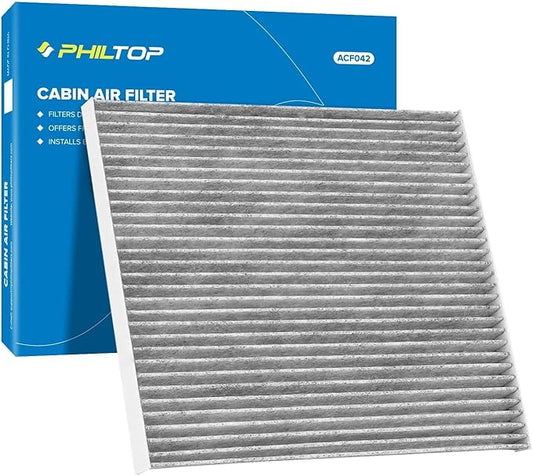 PHILTOP Cabin Air Filter, Replacement for CF11776,Pathfinder (2013-2020), Altima Sedan(2013-2018), Maxima (2016-2021), Premium Cabin Filter with Activated Carbon Filter
