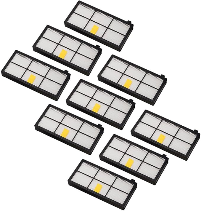 Neutop Replacement Filters Compatible with iRobot Roomba 800 and 900 Series 801 805 850 860 870 877 880 890 891 895 960 961 980 981 985 Robot Vacuums, 9-Pack.