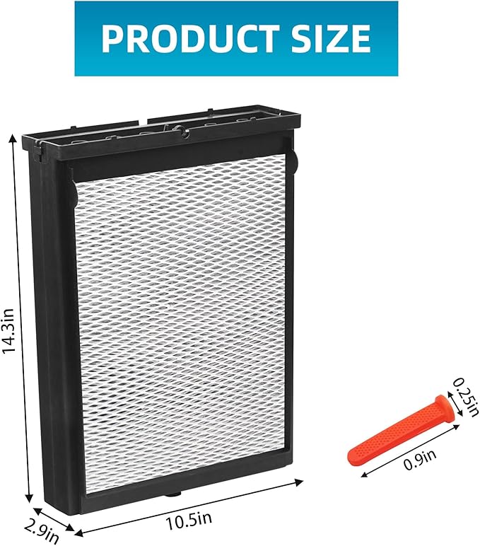 H635EZ1A Humidifier Filter Replacement, Water Panel Assembly Replacement Kit, for AprilAire H635EZ1A, for AprilAire Whole House Humidifier Models: 600, 600A, and 600M