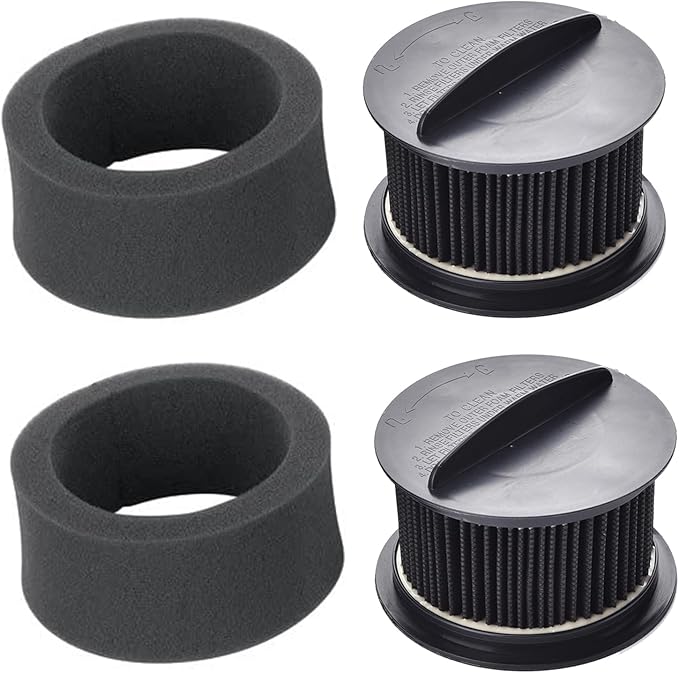 Filter Replacement for Bissell Powerforce Helix Rewind Pet Compact, Turbo Bagless Deluxe Vacuum, Part 203-7913,32r9,1240,82H1,2037913,62x5,65793,68c71, 2 Pack