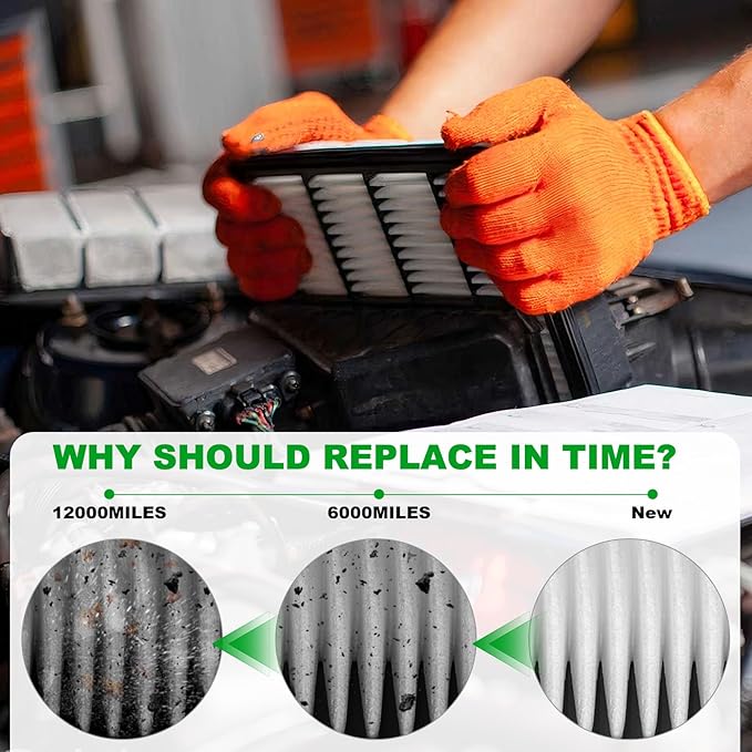 Comb Engine Cabin Air Filter for Hyundai Tucson 2009 2008 2007 2006 2005