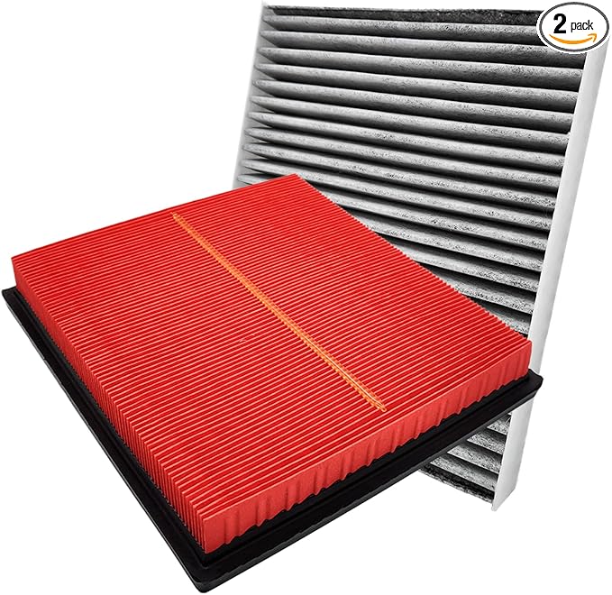 JTBU157-12295Engine And Cabin Air Filter Compatible with Subaru ASCENT(2023-2019), CROSSTREK(2023-2018), IMPREZA(2023-2017), LEGACY(2023-2020), OUTBACK(2023-2020)