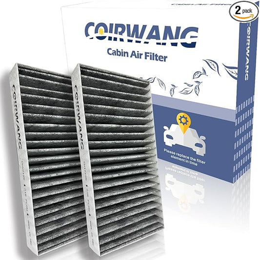 CF10135 Cabin Air Filter with Activated Carbon Compatible with Honda Civic 2001-2005/CR-V 2002-2006/Element 2003-2011, Compatible with Acura CSX 2006/EL 1997-2000/RSX 2002-2006