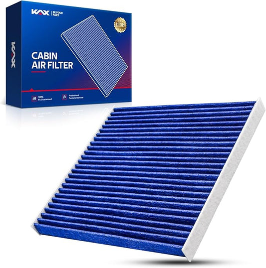 KAX Premiun Cabin Air Filter CF12237 Replacement for 2012-2019 Versa, 2014-2018 Versa Note, 2017-2021 NV200, Strong Adsorption w/Upgraded Activated Carbon