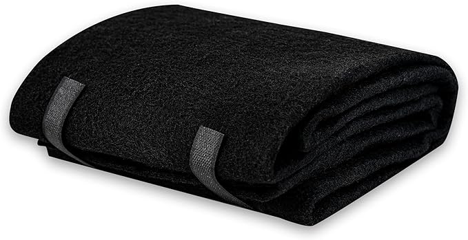 CFS – Pack of 1, Premium Cut-to-Fit Activated Carbon Pre-Filter Pad Compatible with 38002 Models – Fresh & Filtered Air for Indoor and Home – Charcoal Air Filter Sheet – 16" x 48" – Black