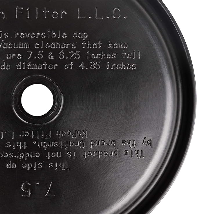 Replacement Filter for Craftsman and Ridgid Shop Vacs Part # 9-17816 & Part # VF4000, 1 Pack + Cap, Original Filter