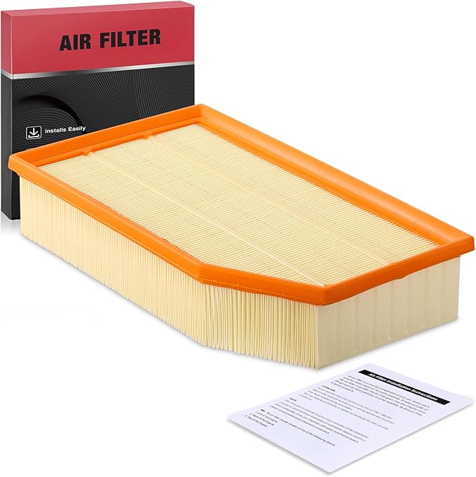 BDFHYK CA12373 Engine Air Filter Compatible with Jeep Wrangler 2018-2024, Gladiator 2020-2023, 2.0L 3.6L, Replace# XA11675, PA99455