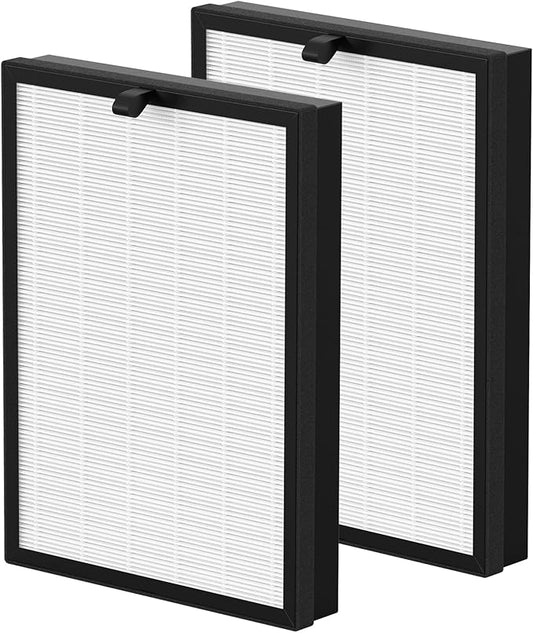 400 True HEPA 14 Replacement Filter Compatible With Puro 400 Air Purifier, 3-in-1 HEPA and Activated Carbon Filter, HP-14 400, 2 Pack