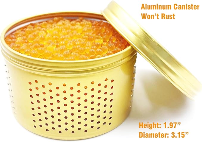 Gun Safe Dehumidifier, Moisture Absorbers, TOAAOT 200g Silica Gel Canister for Gun Case, Tool Box (6 Units)