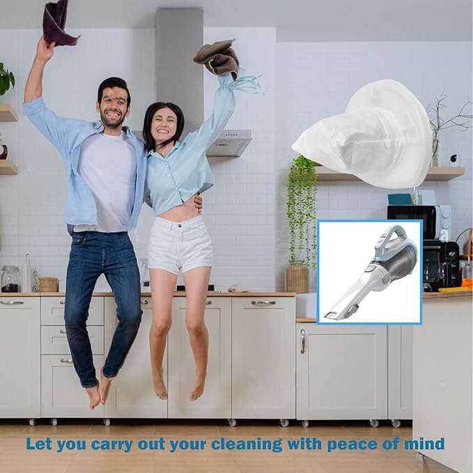 Replacement Filter for Black and Decker: 6 Pack filter for Cordless Handheld Vacuum VF110 CHV1410L CHV1410 CHV9610 CHV1210 CHV1510 CHV1410B Dust Buster Compact Hand VAC BDH2000L