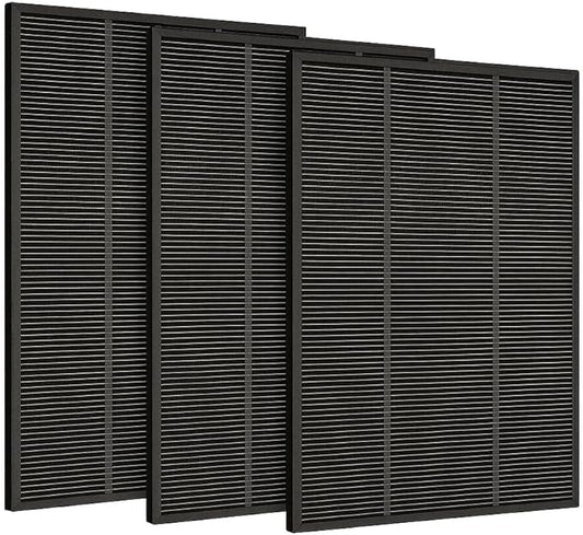 Nispira Activated Carbon Pre Filter Compatible with Sharp KC-850U Air Purifier, Compared to part FZ-C100DFU. 3 Packs