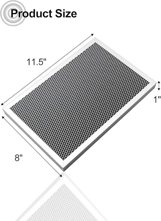 Washable Dehumidifier Filter Fits for AprilAire Whole-House Dehumidifiers Models 1820 1820Z E070 E070KZ E070KZM E070N E070T E070Z Replace 5695, MERV 8 Replacement Filter 8x11.5x1” (Pack of 1)
