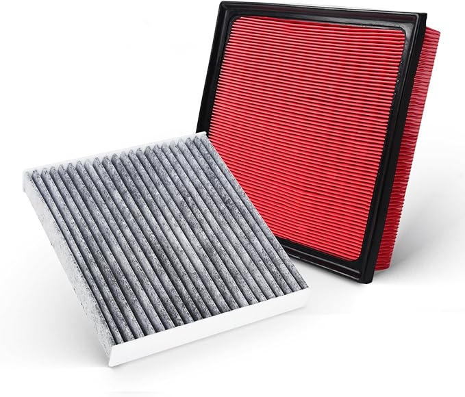 Engine & Cabin Air Filter Fits Ascent (2019-2022), Crosstrek (2018-2021), Impreza (2017-2023), Legacy (2020-2023), Outback (2020-2023), Replacement for CF12157 CA12295