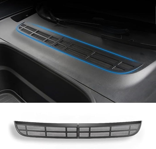 Air Intake Protective Cover for Tesla Model Y 2025 2026 Juniper Air Vent Cover Air Intake Vent Grille Cover (black) for tesla Model y Air Intake accessories