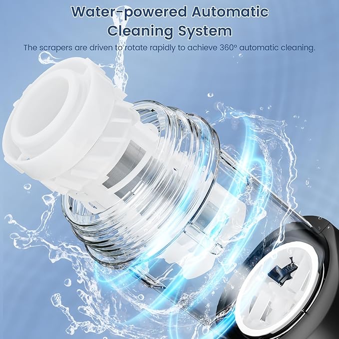 Spin Down Sediment Water Filter,Automatic Flushing,Protect Other Filter Systems and Appliances,40 Micron Flushable Prefilter Filtration (VT-Q800)