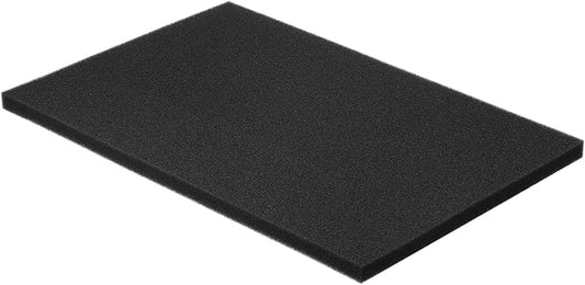 PATIKIL 24" x 16" x 1" Air Conditioner Filter Replacement, 1 Pack RV AC Foam Filter Pad Washable Reusable for Air Conditioning Purifiers, Black