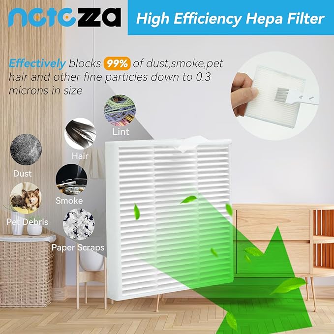 T20 Accessories Replacement Compatible with Airrobo T20+ Robot Vacuum Cleaner, 1 Main Brush, 2 HEPA Filters, 4 Dust Bags, 4 Mop Pads, 4 Side Brushes, T20+ Replacement Parts