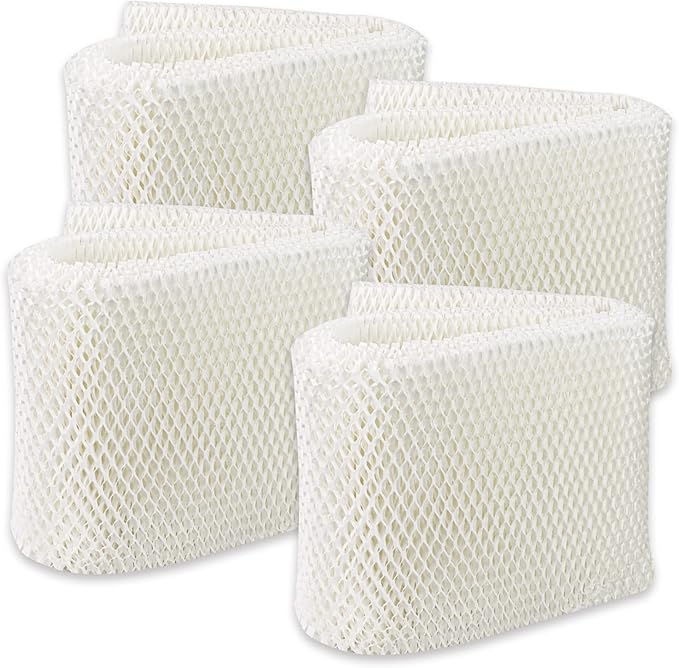 Funmit MAF1 Super Humidifier Wick Filter (4 Pack) Replacement for Air-Care MA1200, MA1201, MA0950 and Kenmore 14906, 14410, 14411, 15412, 29979, 29980, 29981, 29982 Humidifiers