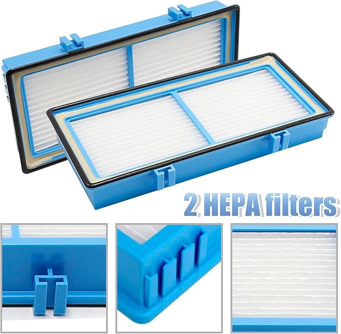 AER1 Filter 2 HEPA Filters and 4 Carbon Booster Filters, Replacement for Holmes HAP242 HAP412 HAP422 HAP424, Replacement for Bionaire BAP260 BAP520 6 Pack