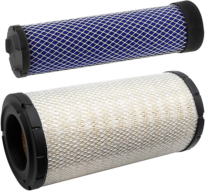 R1401-42270 R2401-42280 Air Filter, Skid Steer Air Filters, Replacement for Kubota KX121-3 KX121-3S KX161-3 KX161-3S L48 M4700 M4800 M4900 M5400 M5700 MX4700 MX5000 MX5100 MX5200 R420 R520
