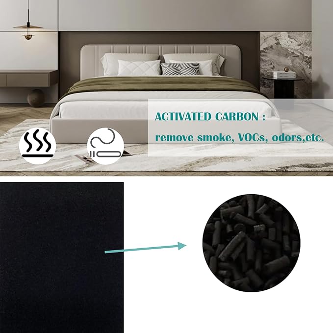 FLT5600 Filter N Replacement for GermGuardian AC5600W AC5600WDLX Air Purifier | 2-Pack HEPA 4-Pack Activated Carbon Pre-Filters – Capable of Capturing Dust, Smoke, Pet Dander, Ideal for Home & Office